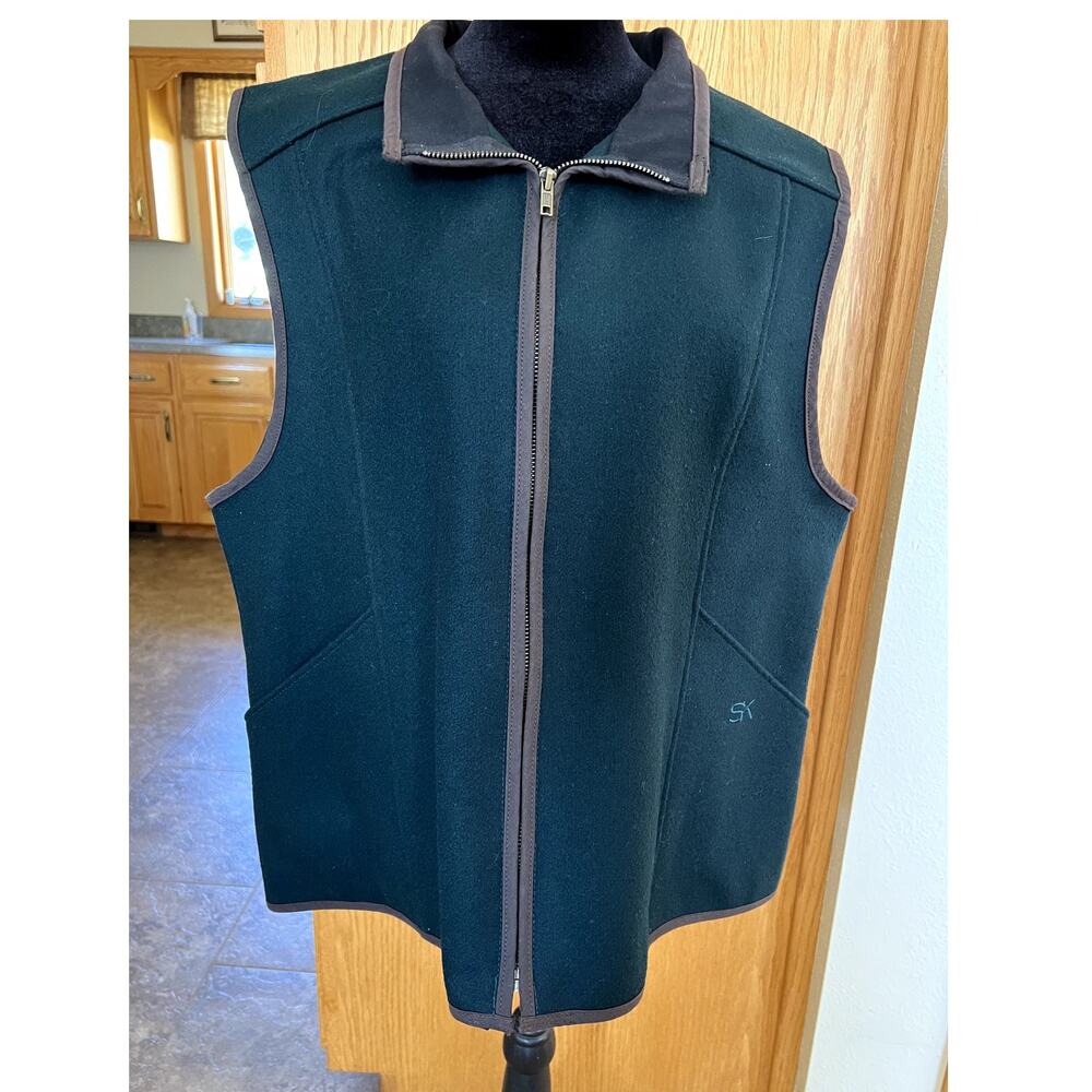 Stormy Kromer Teal Green Outfitters Vest, Women's Size XXL